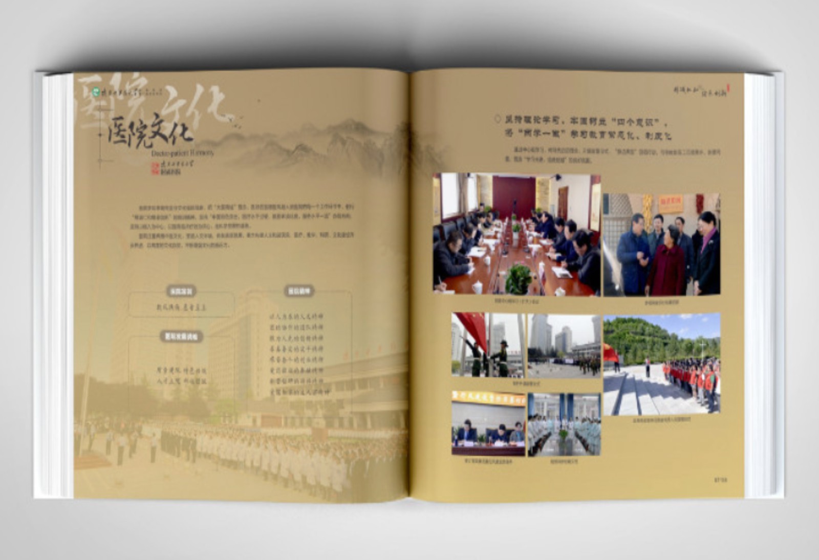 《陕西中医药大学附属医院第一临床医学院》宣传册案例赏